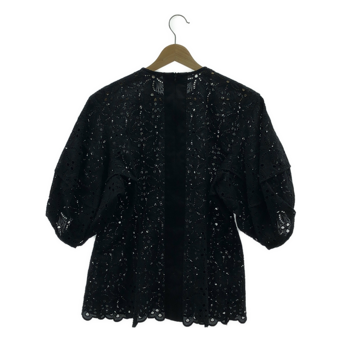 BLAMINK / ブラミンク カットワーク レース ブラウス