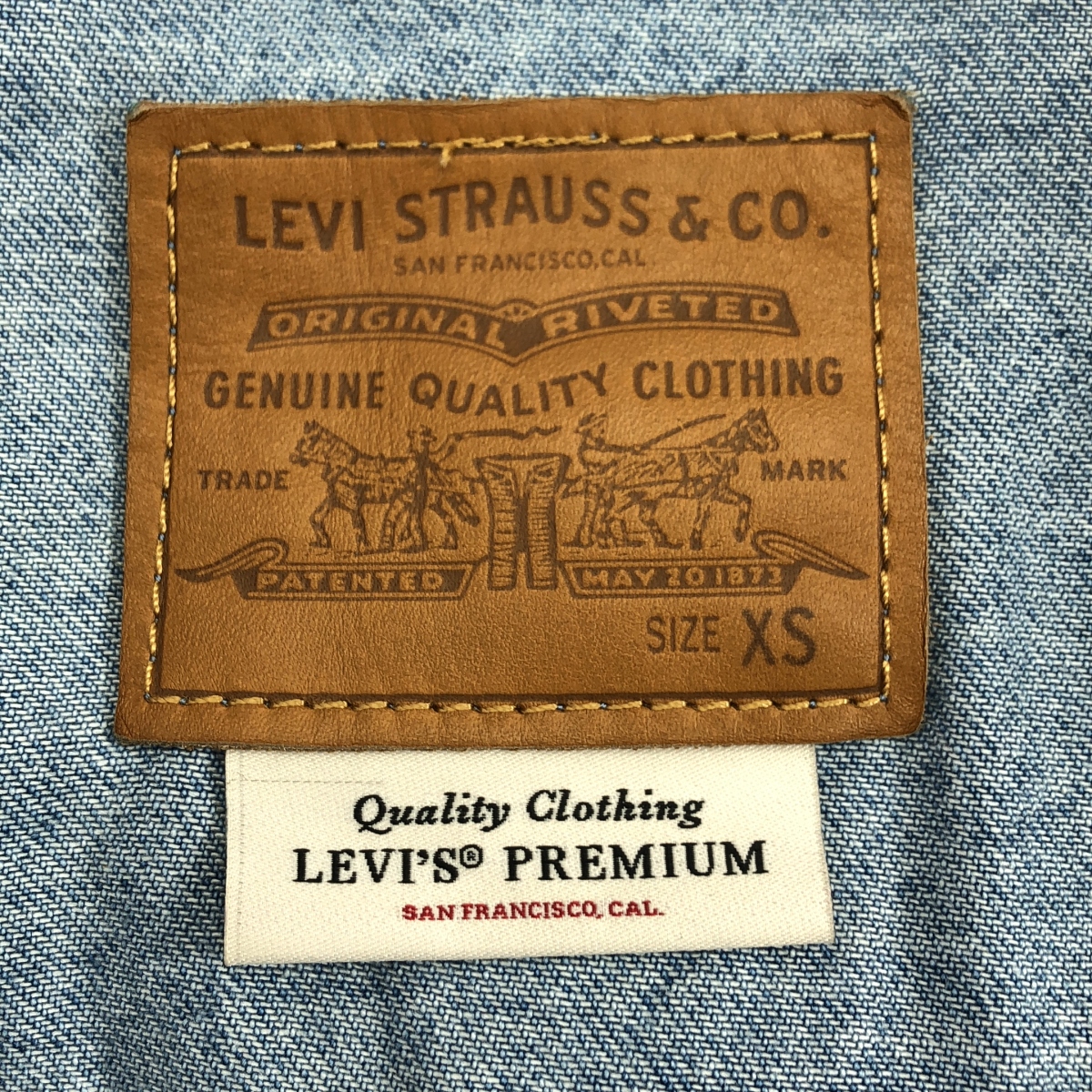その他 Levi's 別注 TRUCKER オーバーサイズ デニムジャケット