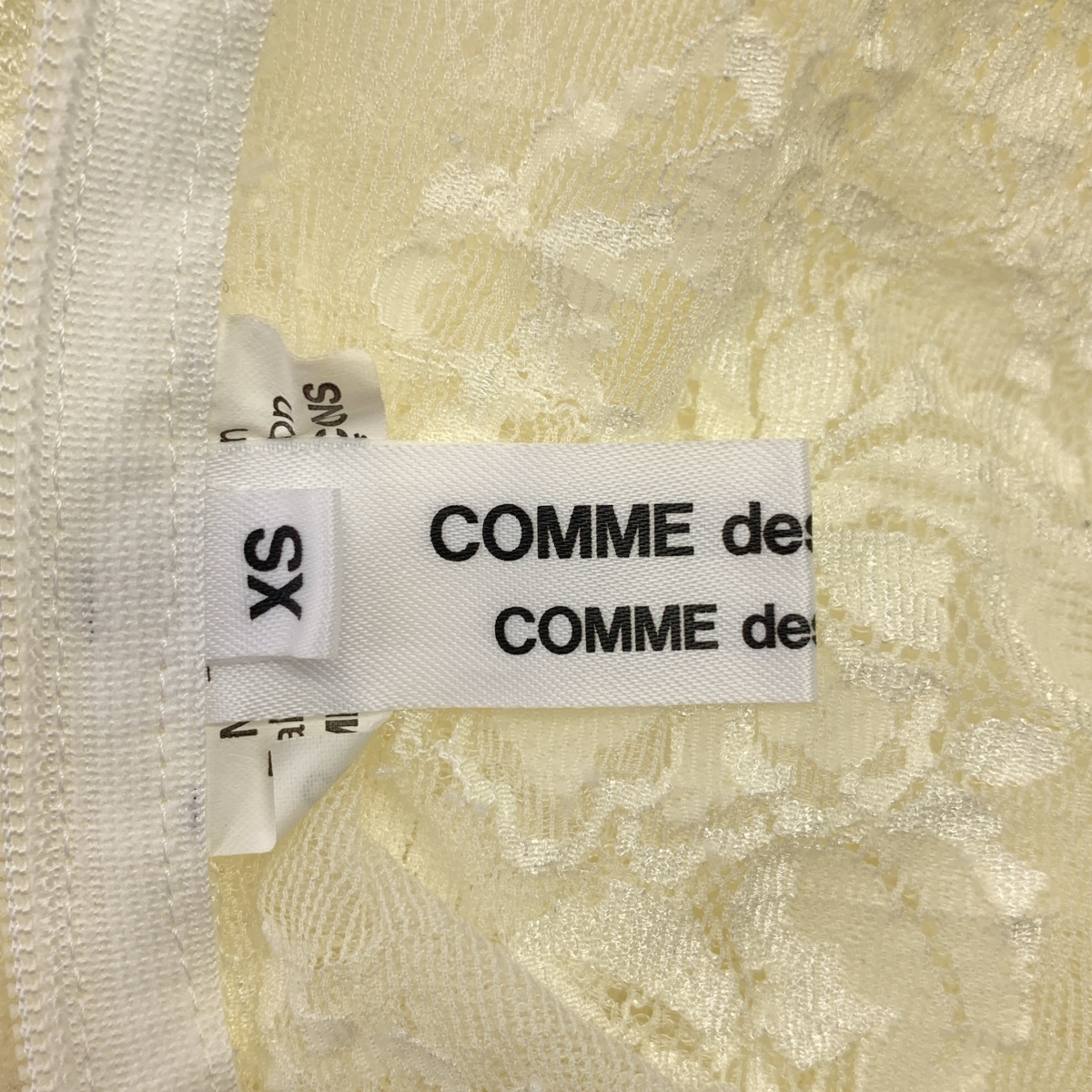 COMME des GARCONS COMME des GARCONS / コムコム ナイロン レース ブラウス