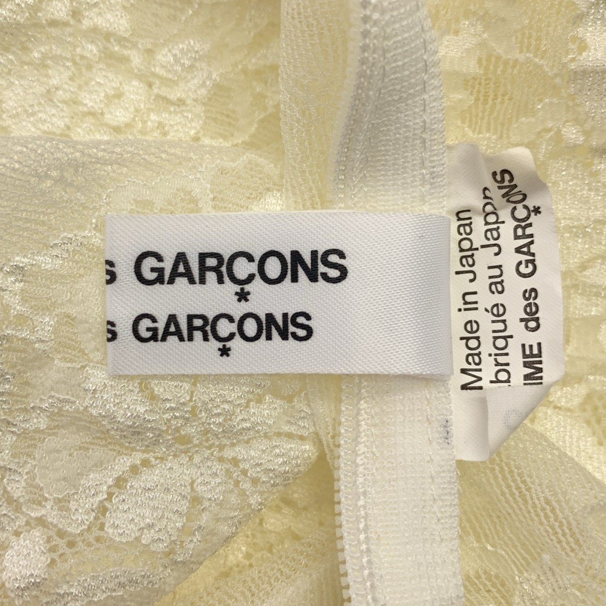 COMME des GARCONS COMME des GARCONS / コムコム ナイロン レース ブラウス