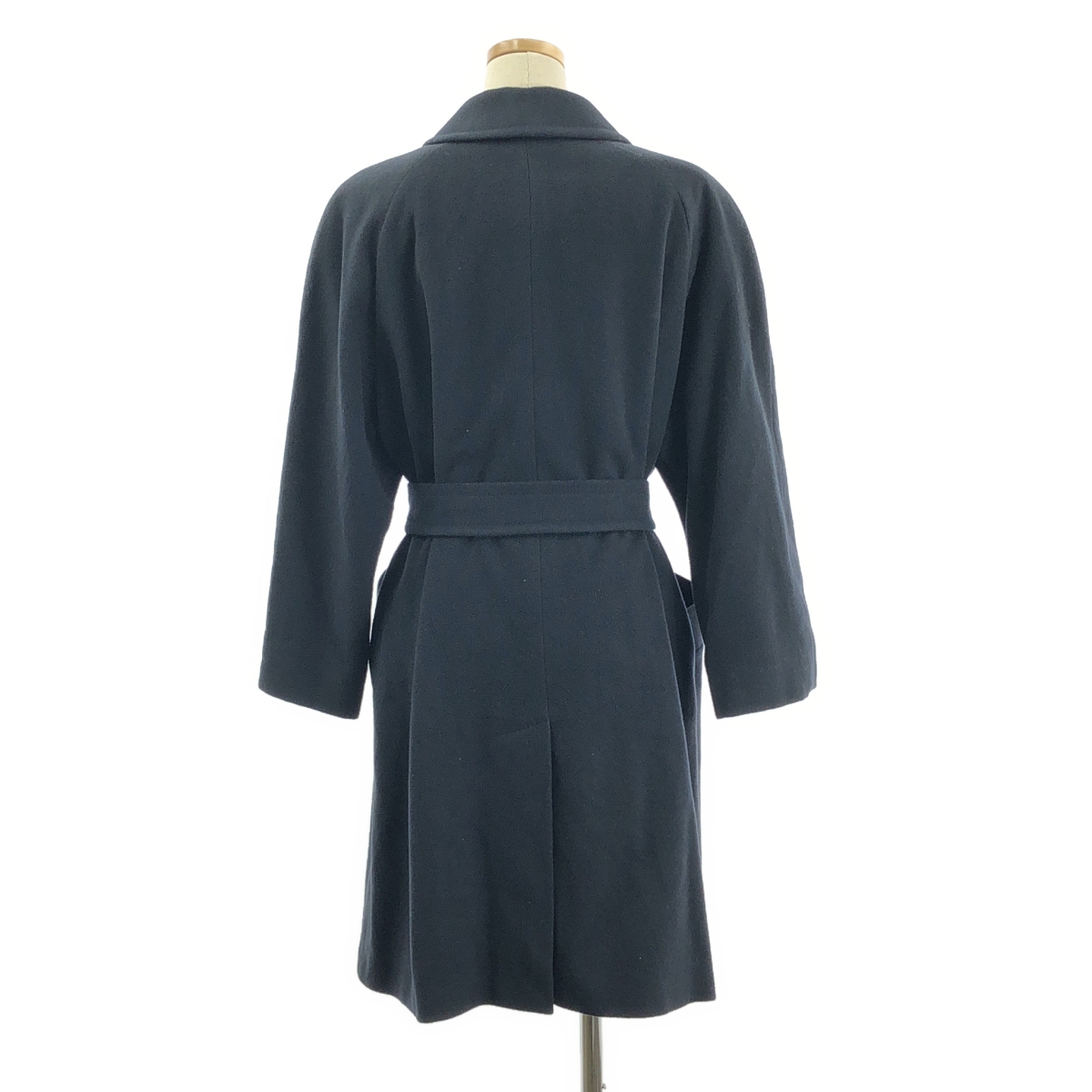 AQUASCUTUM / アクアスキュータム ウール ステンカラー ラグランスリーブ コート