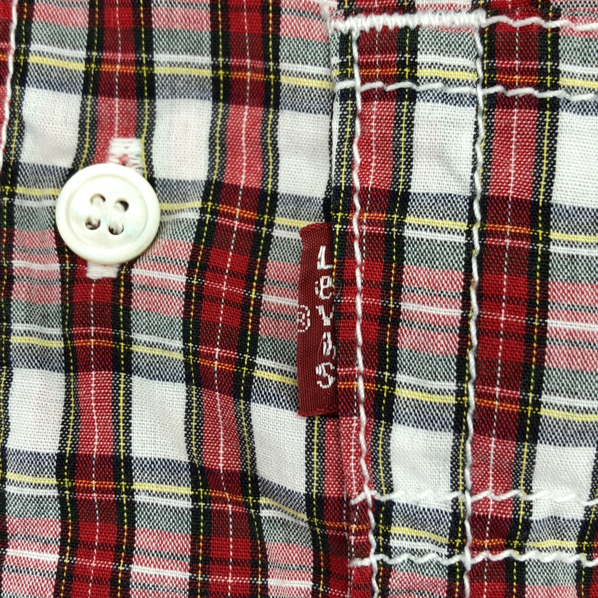 JUNYAWATANABE COMMEdesGARCONS MAN / ジュンヤワタナベマン × Levi's / リーバイス チェック レギュラーカラーシャツ