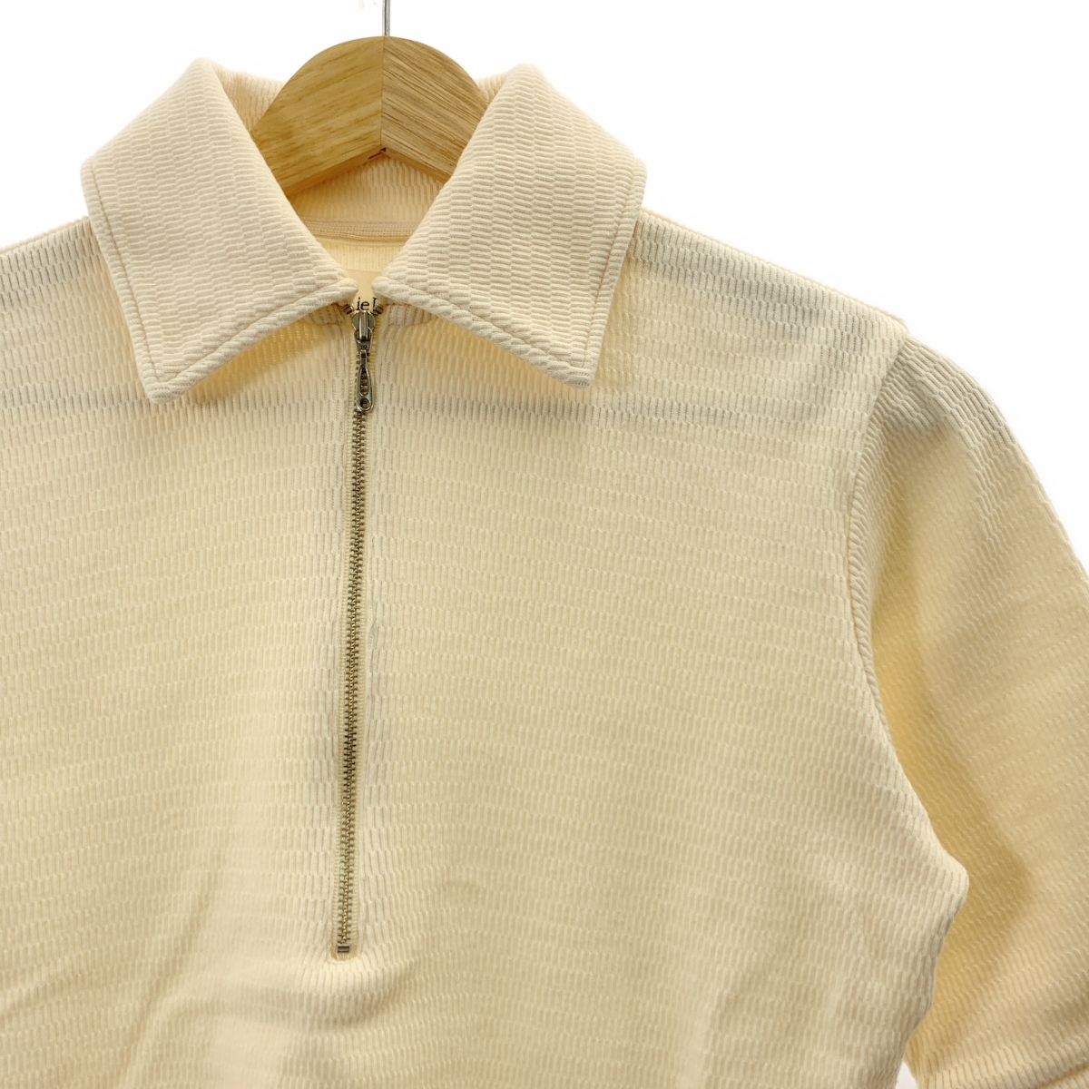 Ernie Palo / アーニーパロ コットン ハーフジップ カットソー