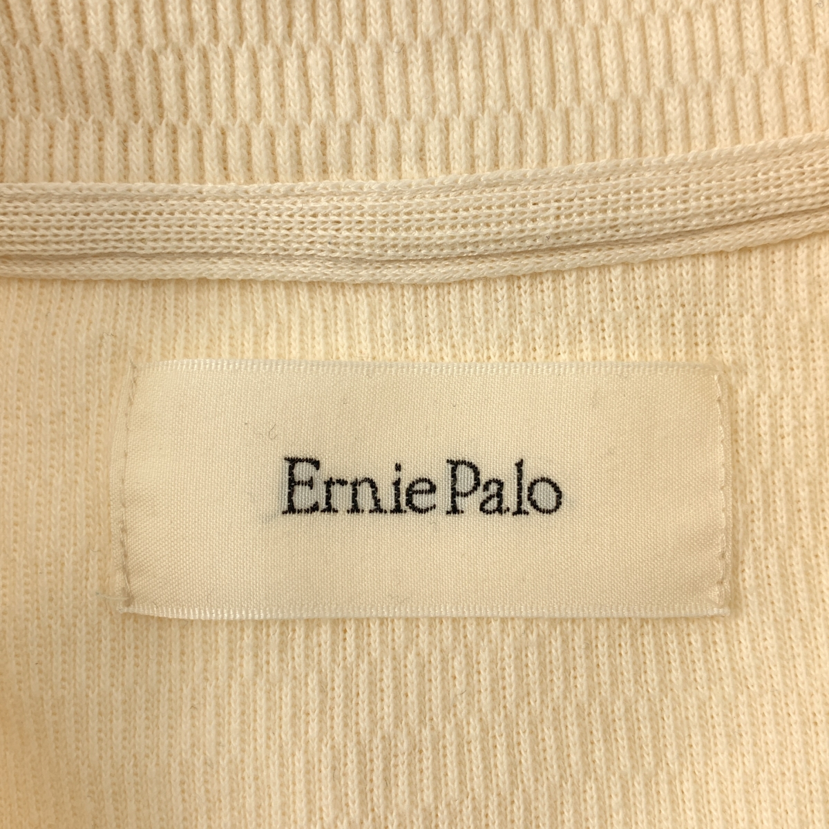 Ernie Palo / アーニーパロ コットン ハーフジップ カットソー