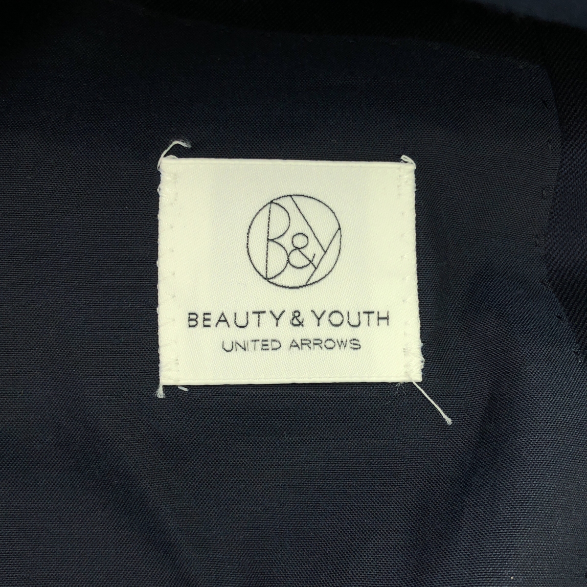 BEAUTY&YOUTH / ビューティーアンドユース BY DRESS TRO ウーステッド 2B Tiny ジャケット スラックス セットアップ