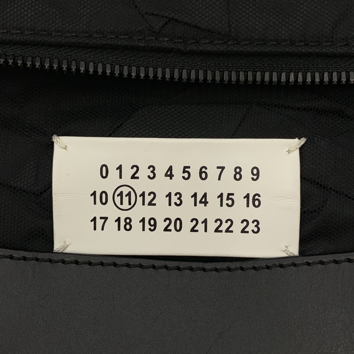 Maison Margiela / メゾンマルジェラ 5AC クロスボディ メッシュ レザー 切替 ショルダーバッグ