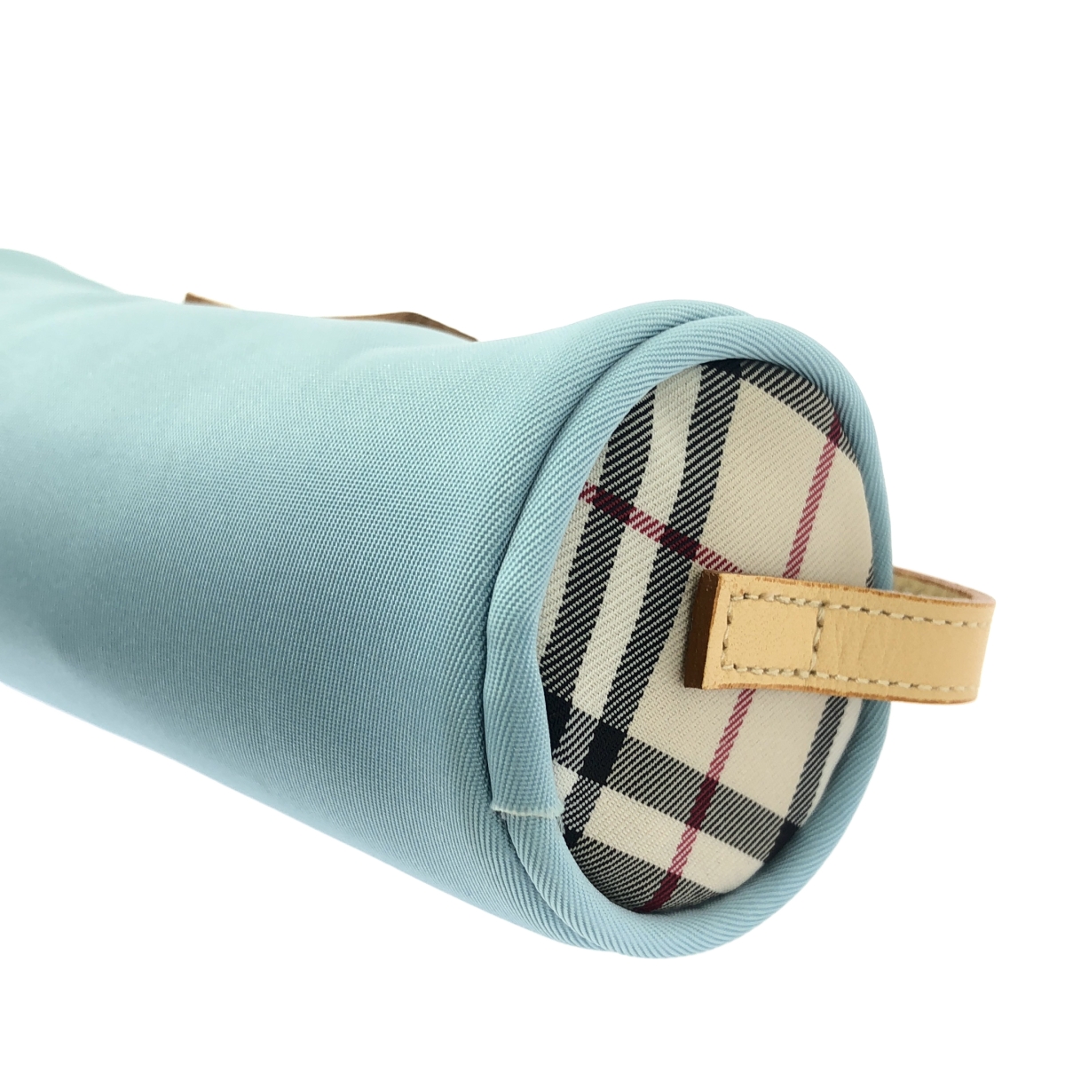 Burberry / バーバリー ノバチェック切替 ロゴパッチ ポーチ バッグ