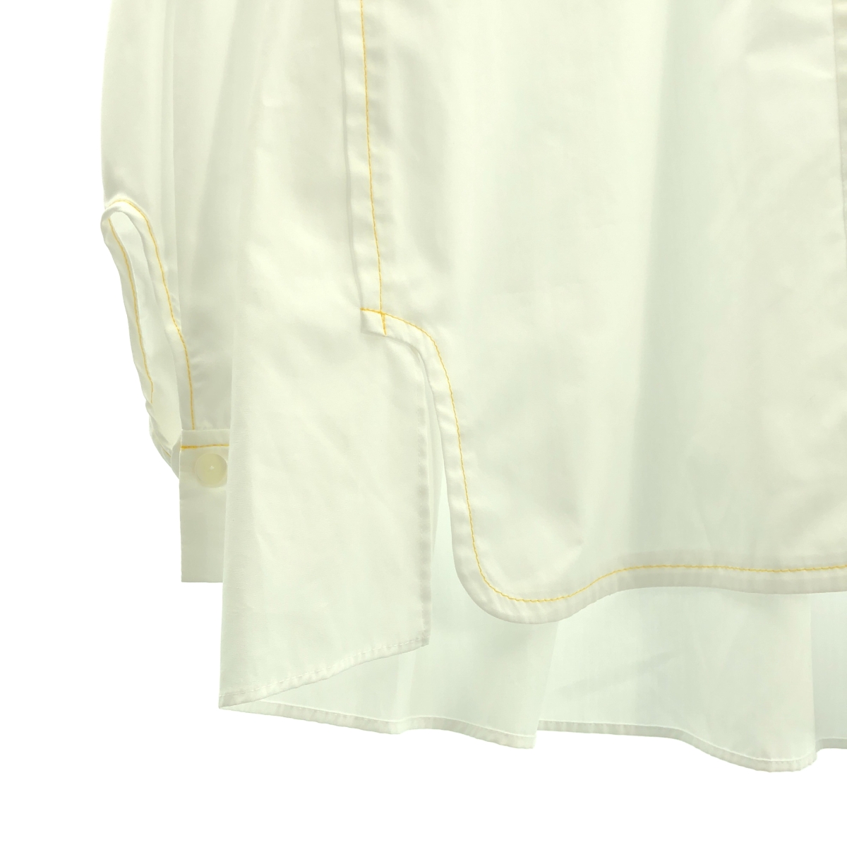 nagonstans / ナゴンスタンス mix-hem shirt ブロード ミックスヘム シャツ