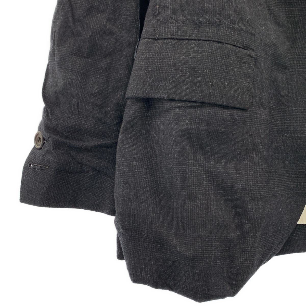 Paul Harnden / ポールハーデン W.Blazer ウール カシミヤ チェック ブレザー ジャケット