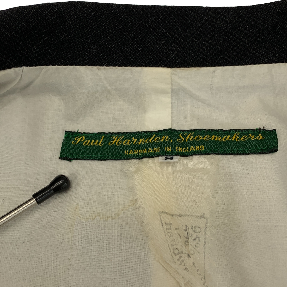 Paul Harnden / ポールハーデン W.Blazer ウール カシミヤ チェック ブレザー ジャケット