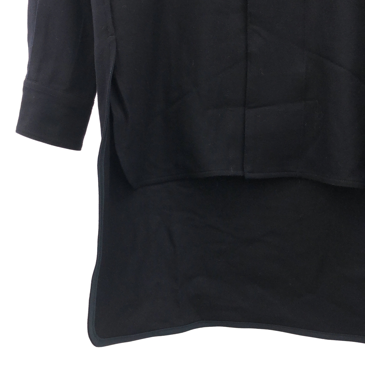 MADISON BLUE / マディソンブルー ウールフランネル オープンカラー シャツ