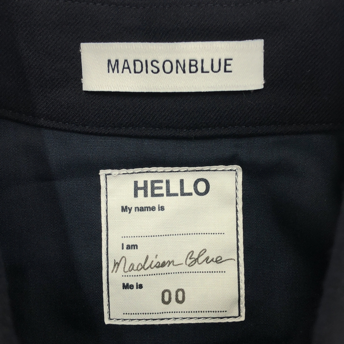 MADISON BLUE / マディソンブルー ウールフランネル オープンカラー シャツ