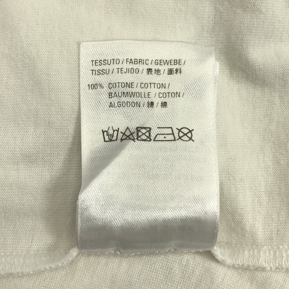 BALENCIAGA / バレンシアガ コットン バックロゴプリント Tシャツ