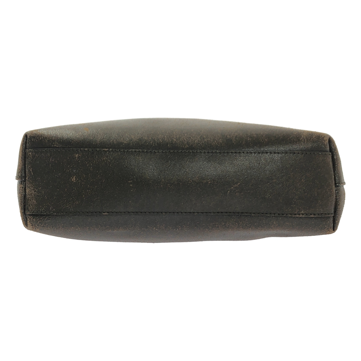 miu miu / ミュウミュウ レザー ロゴ型押し トートバッグ