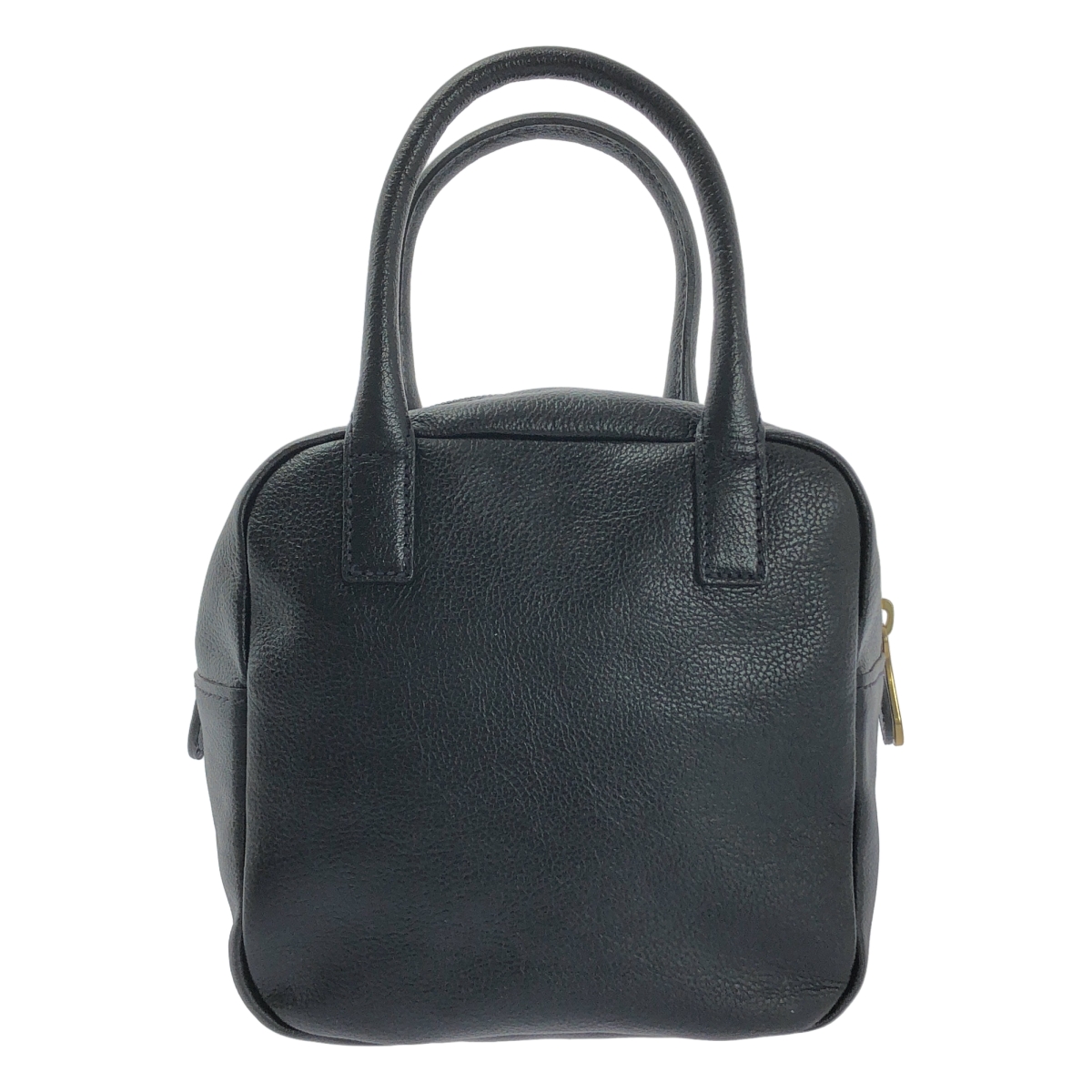 IL BISONTE / イルビゾンテ レザー スクエア ハンドバッグ