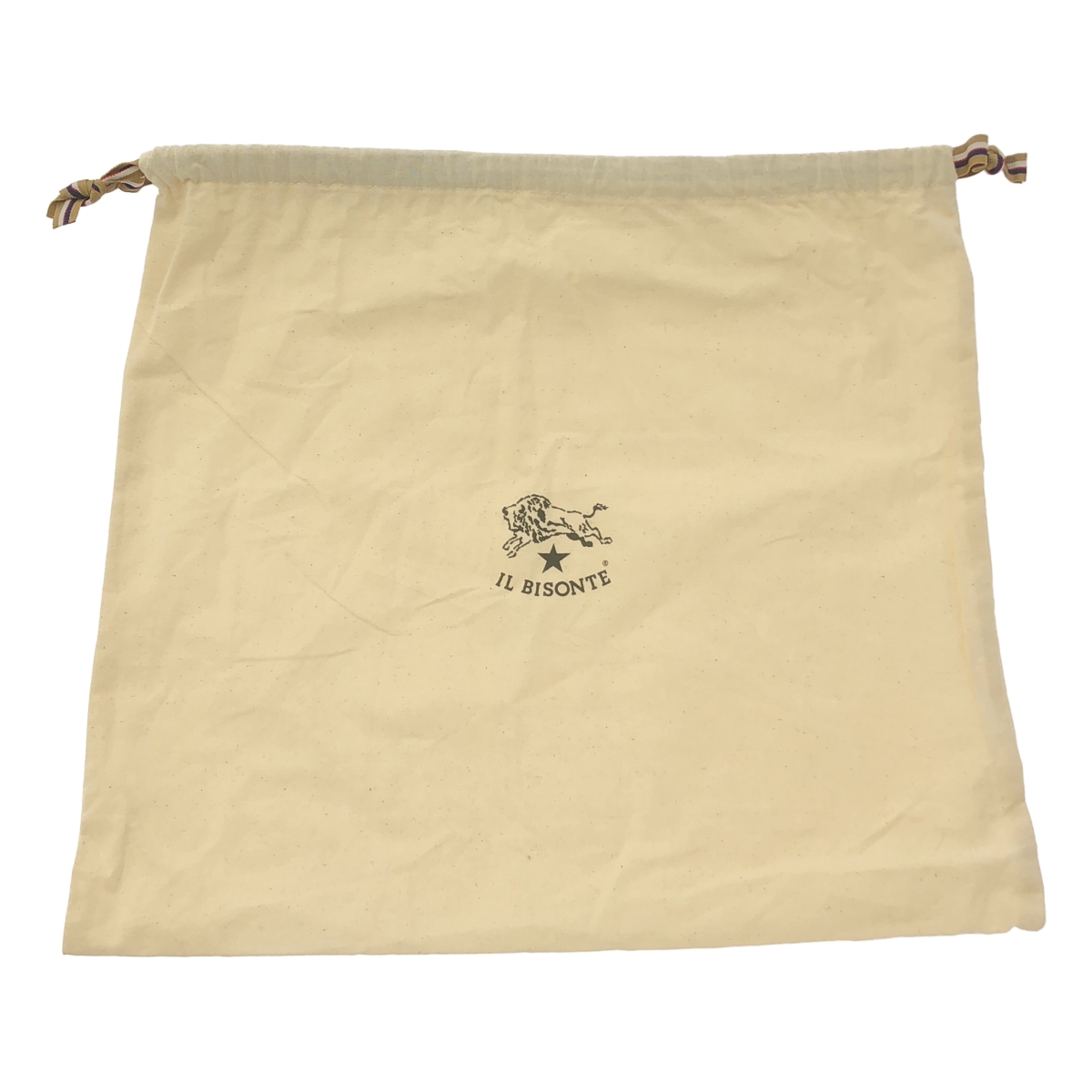 IL BISONTE / イルビゾンテ レザー スクエア ハンドバッグ