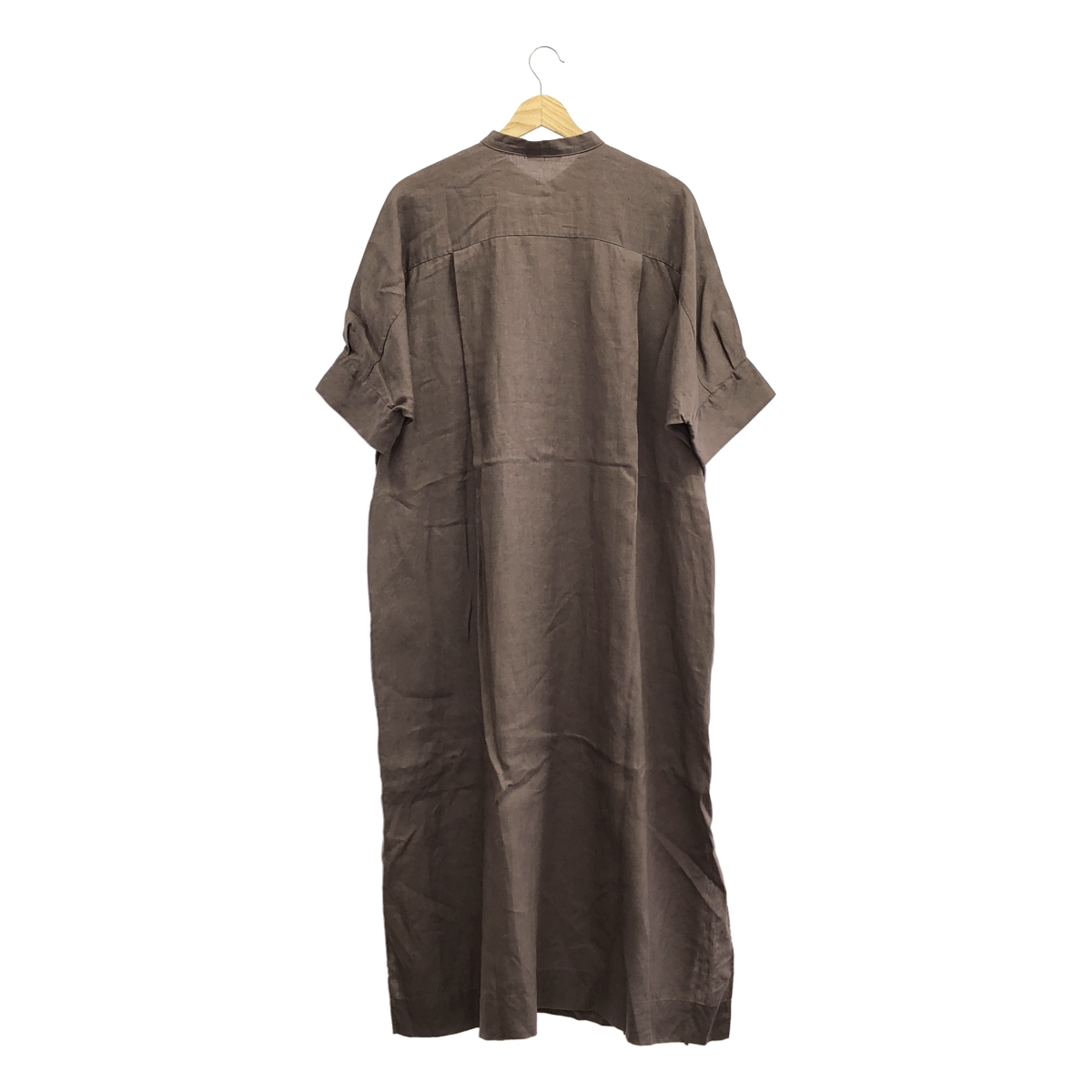 IENA / イエナ リネンバンドカラー シャツOP ワンピース