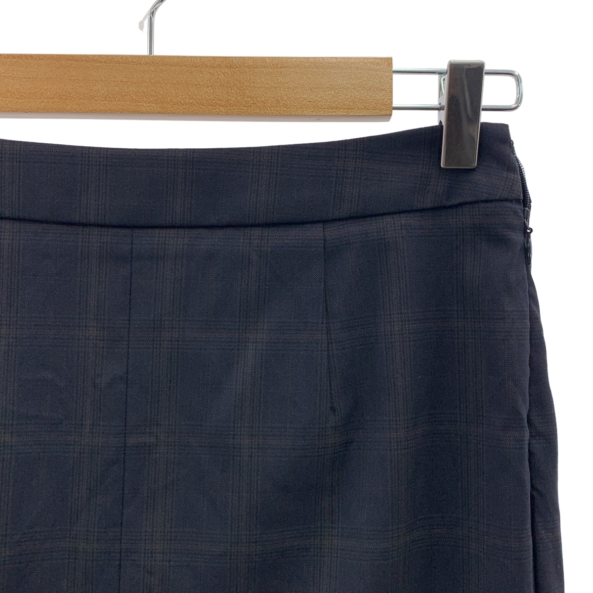 Maison Margiela / メゾンマルジェラ ウール チェック タイトロングスカート