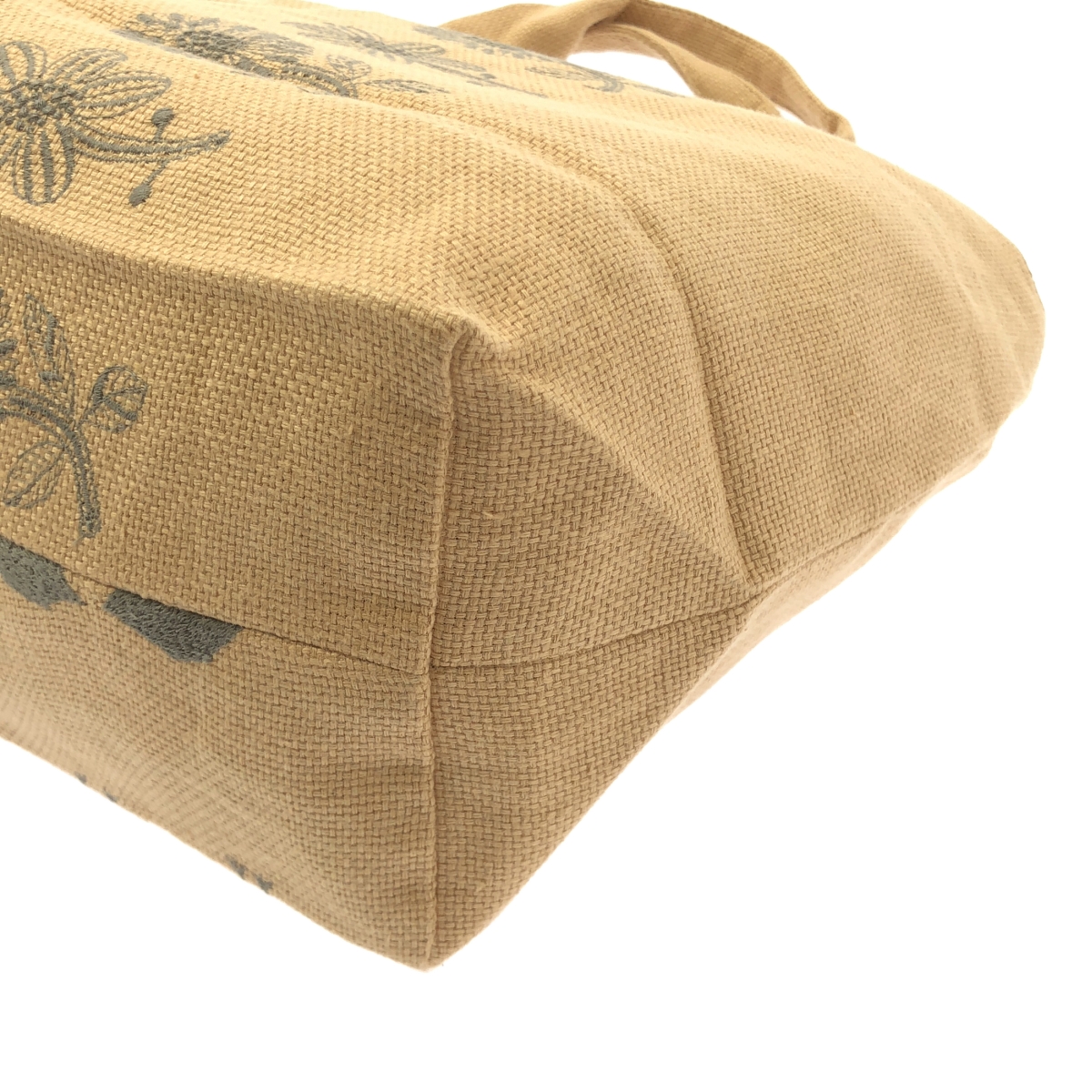 mina perhonen / ミナペルホネン tori-to-hana 鳥と花 / リネン パニーニバッグ トートバッグ