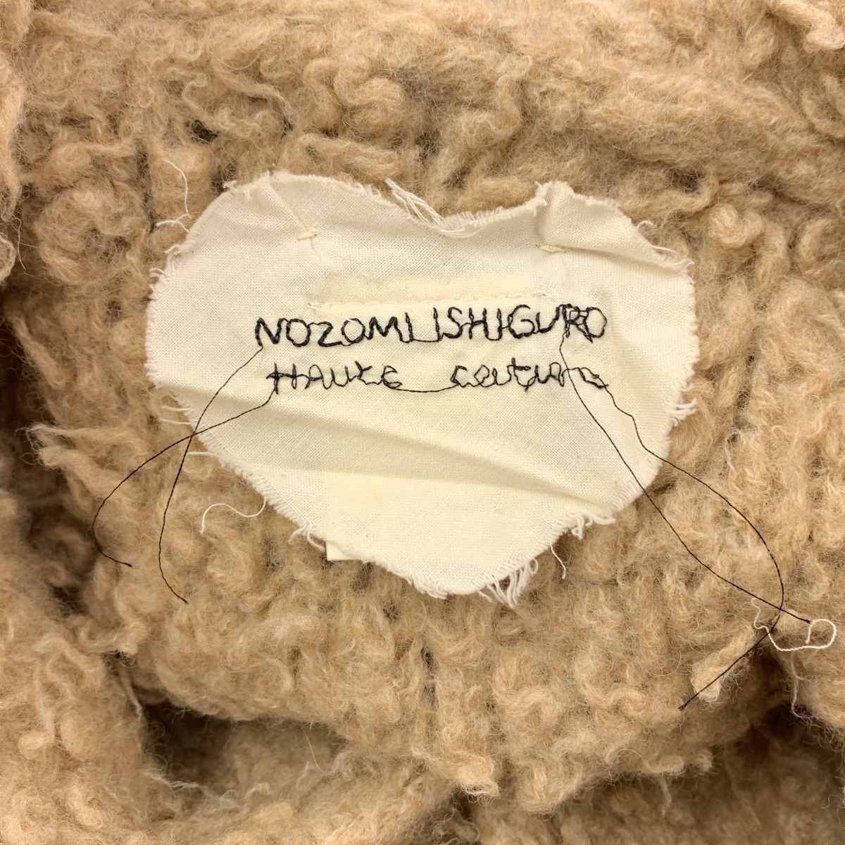 NOZOMI ISHIGURO / ノゾミイシグロ コインボタン ボアジャケット