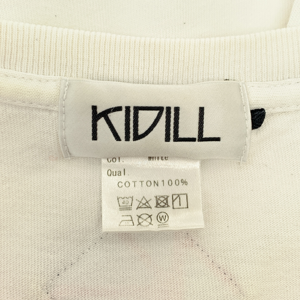 KIDILL / キディル funny money bunny プリント カットソー