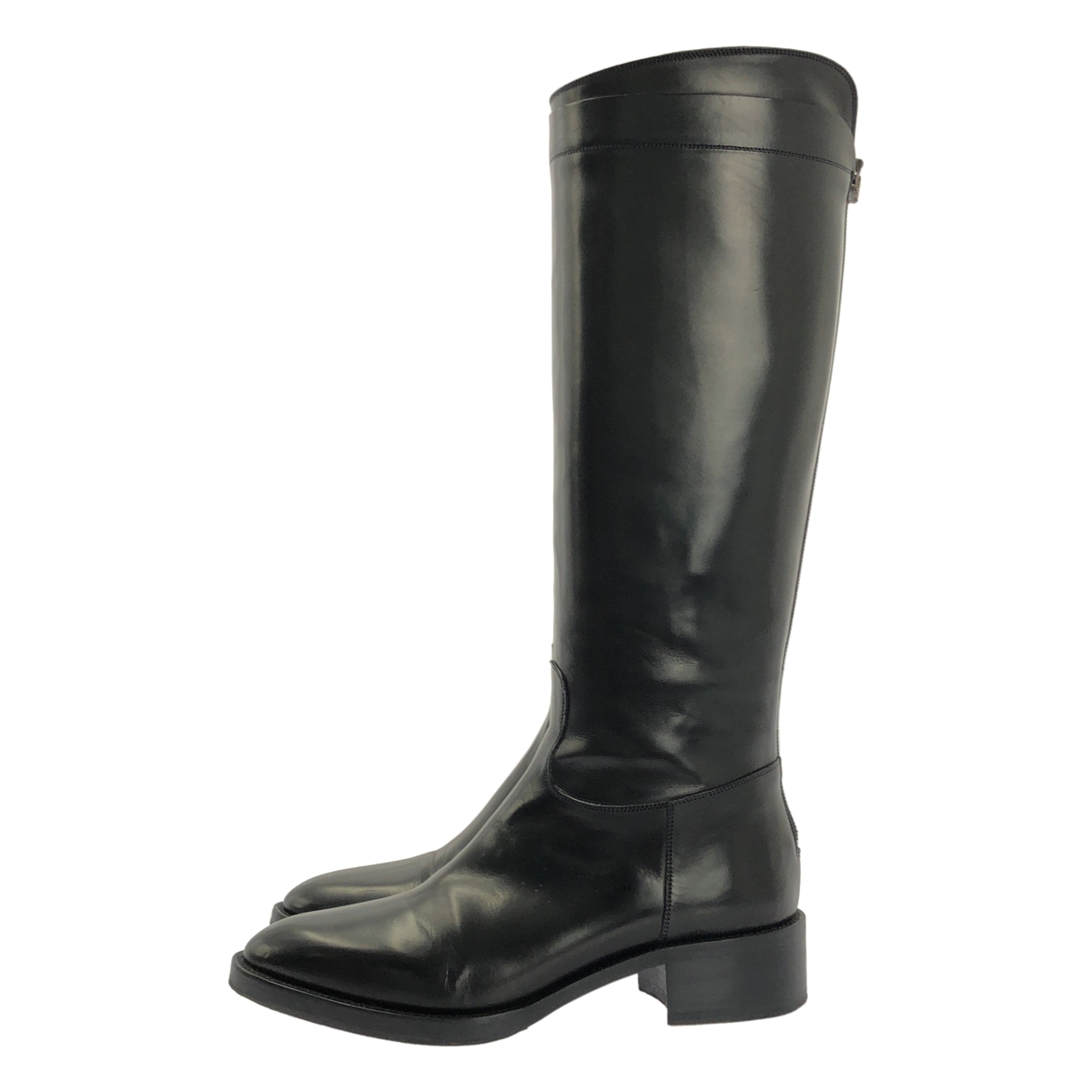 SARTORE / サルトル レザー バックジップ ロングブーツ