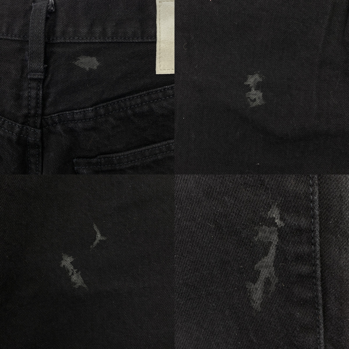 stein / シュタイン 5PK VINTAGE REPRODUCTION WIDE DENIM JEANS ヴィンテージ加工 タック ワイド デニムパンツ