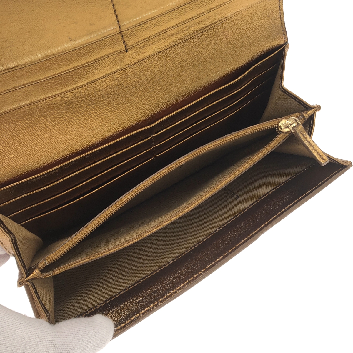 FENDI / フェンディ レザー ウォレット 長財布