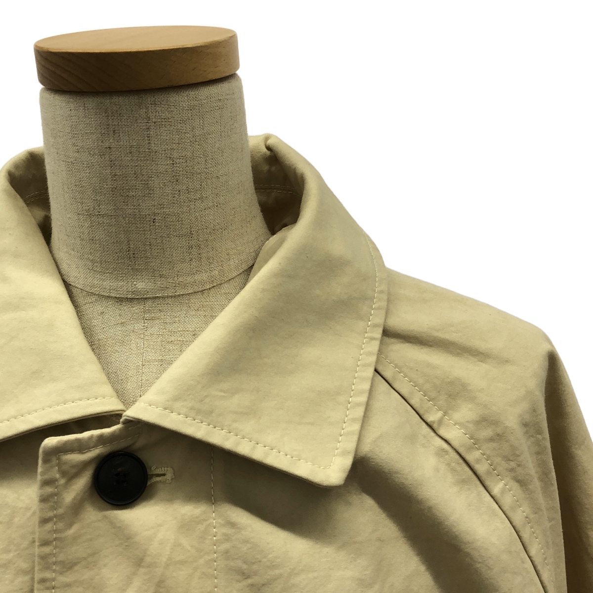 kagure / かぐれ コットン ステンカラー コート