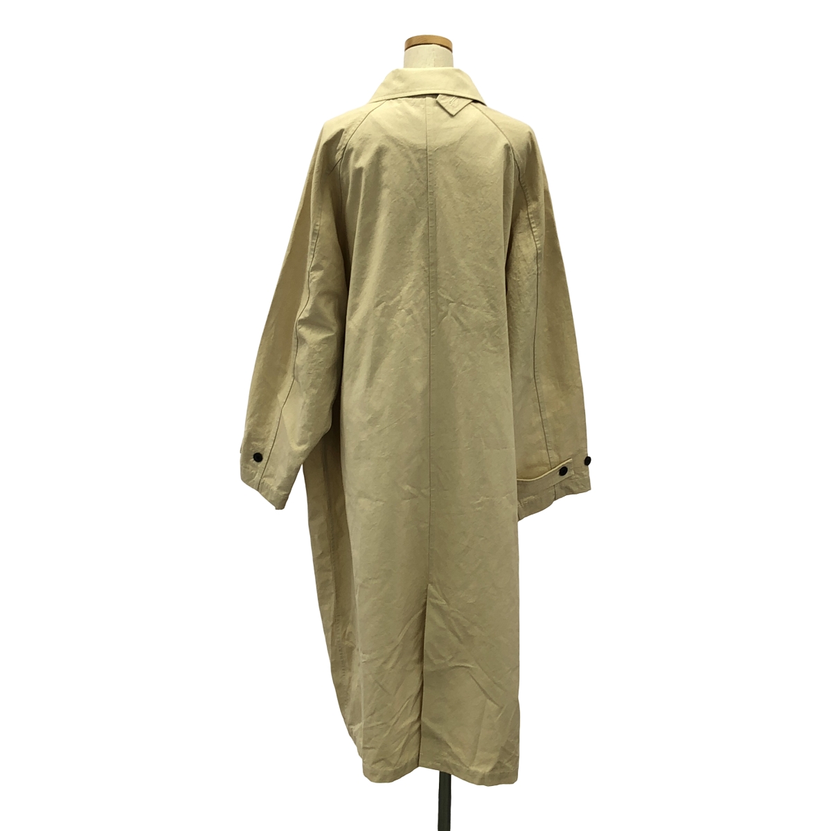 kagure / かぐれ コットン ステンカラー コート