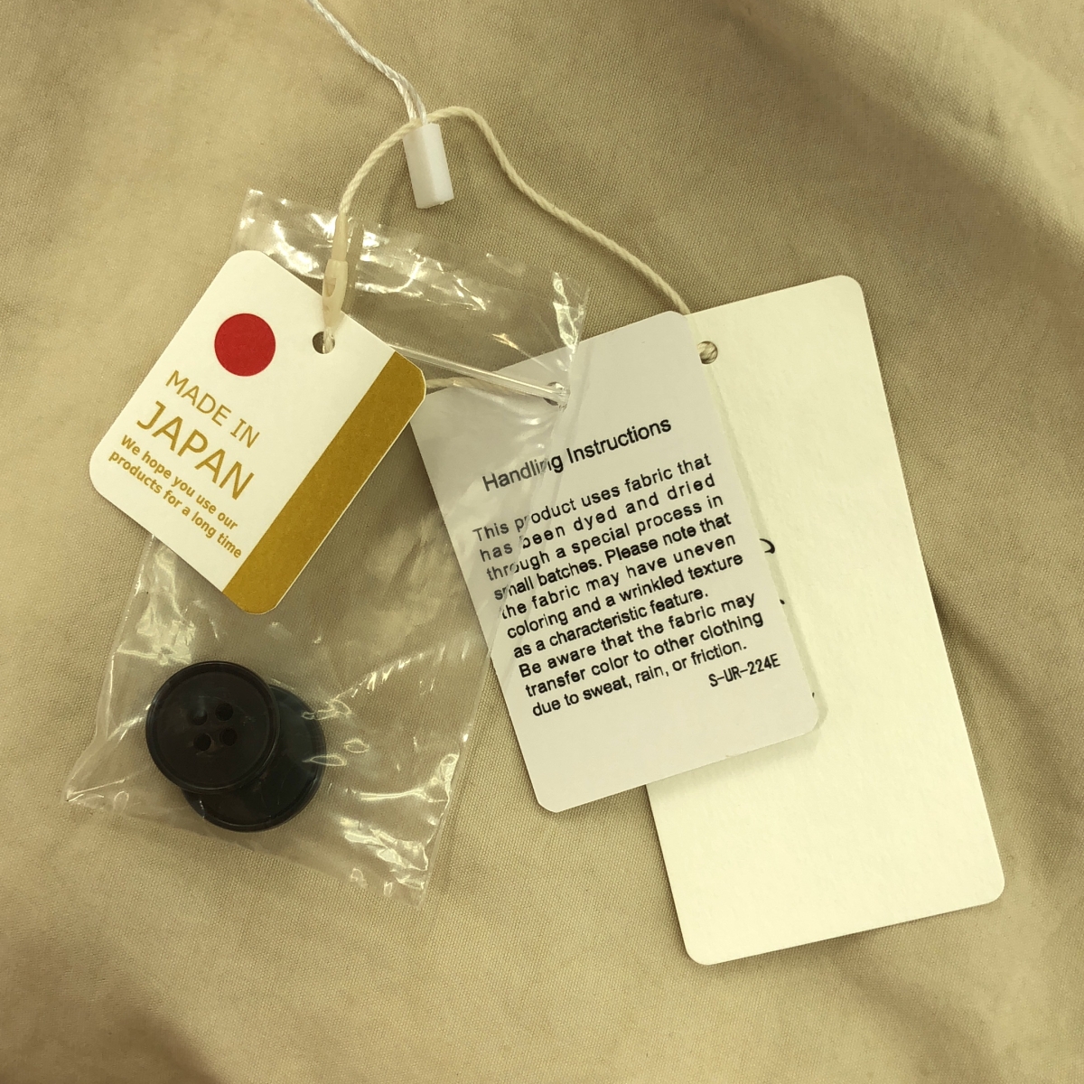 kagure / かぐれ コットン ステンカラー コート