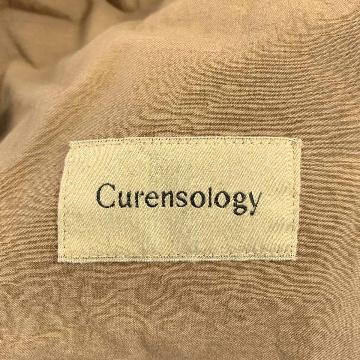 Curensology / カレンソロジー コットンリネンドロストパンツ