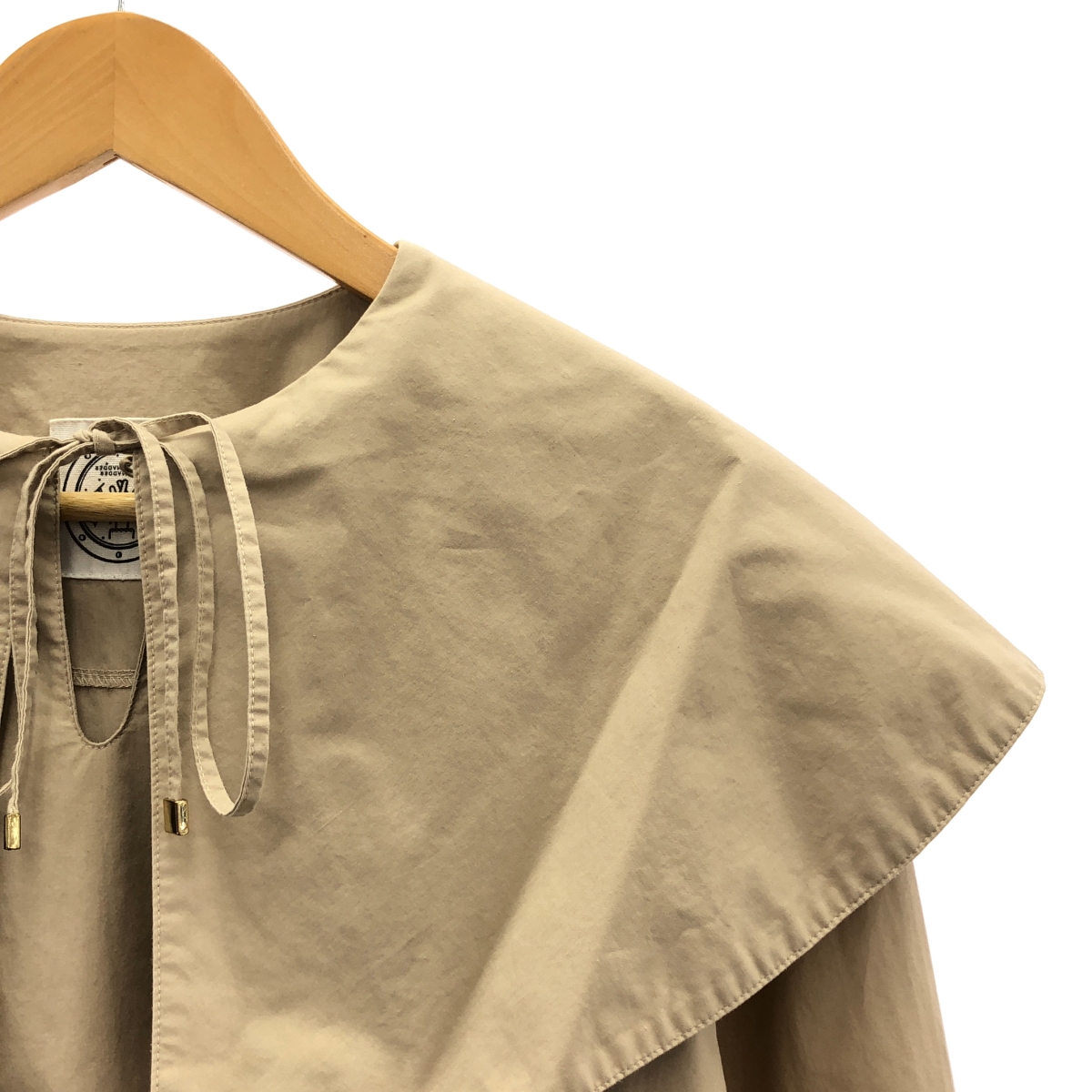 madder madder / マダマダ lamp dress ケープカラー ロングワンピース