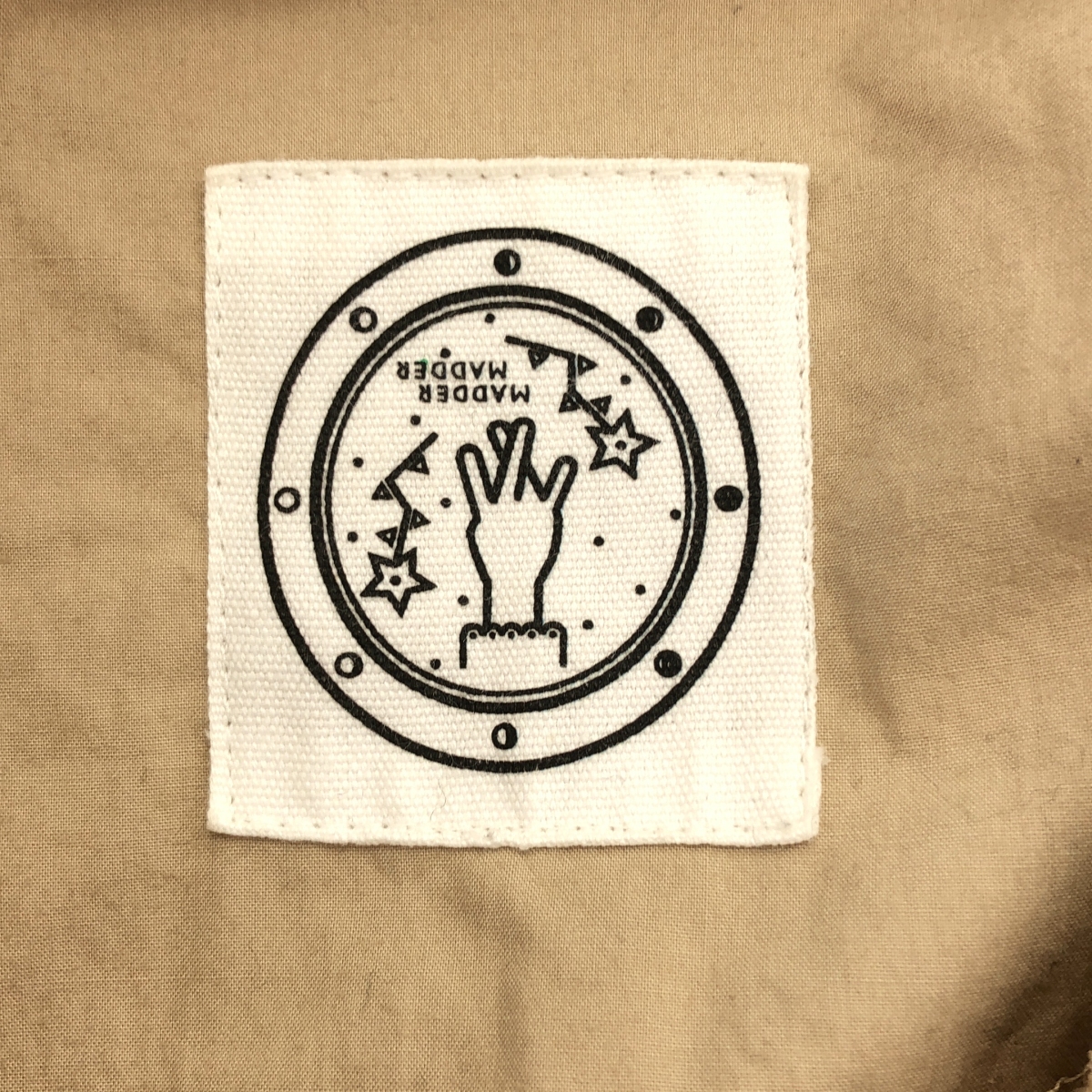 madder madder / マダマダ lamp dress ケープカラー ロングワンピース