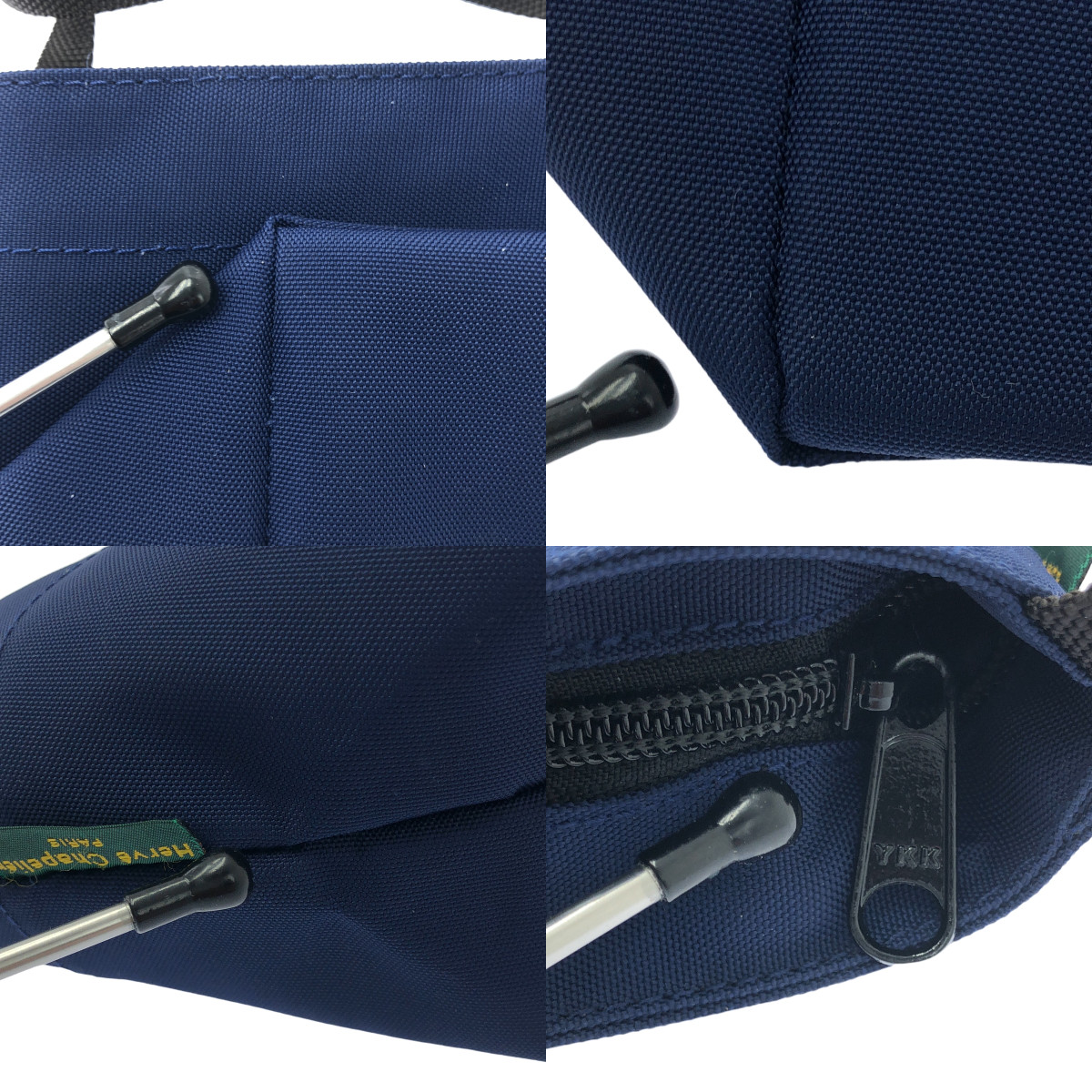 HERVE CHAPELIER / エルベシャプリエ ナイロン 舟型 ショルダーバッグ S