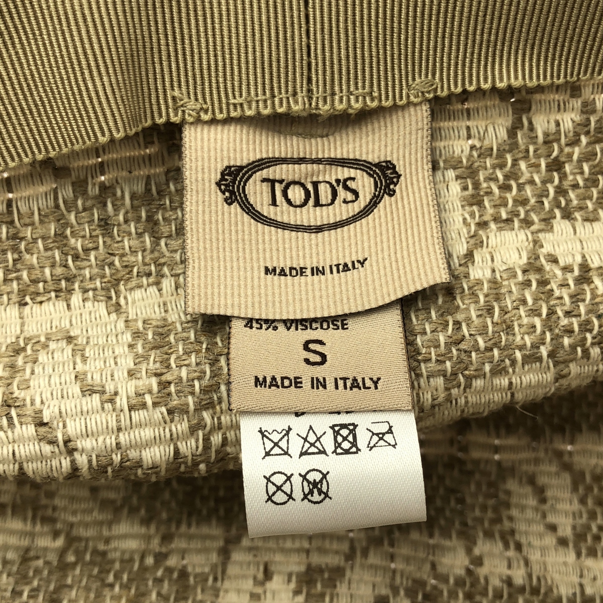 TOD'S / トッズ ジャカード チェーン フィッシャーマン バケットハット