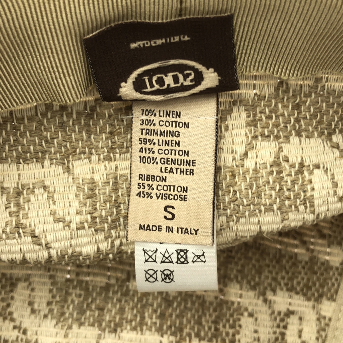 TOD'S / トッズ ジャカード チェーン フィッシャーマン バケットハット