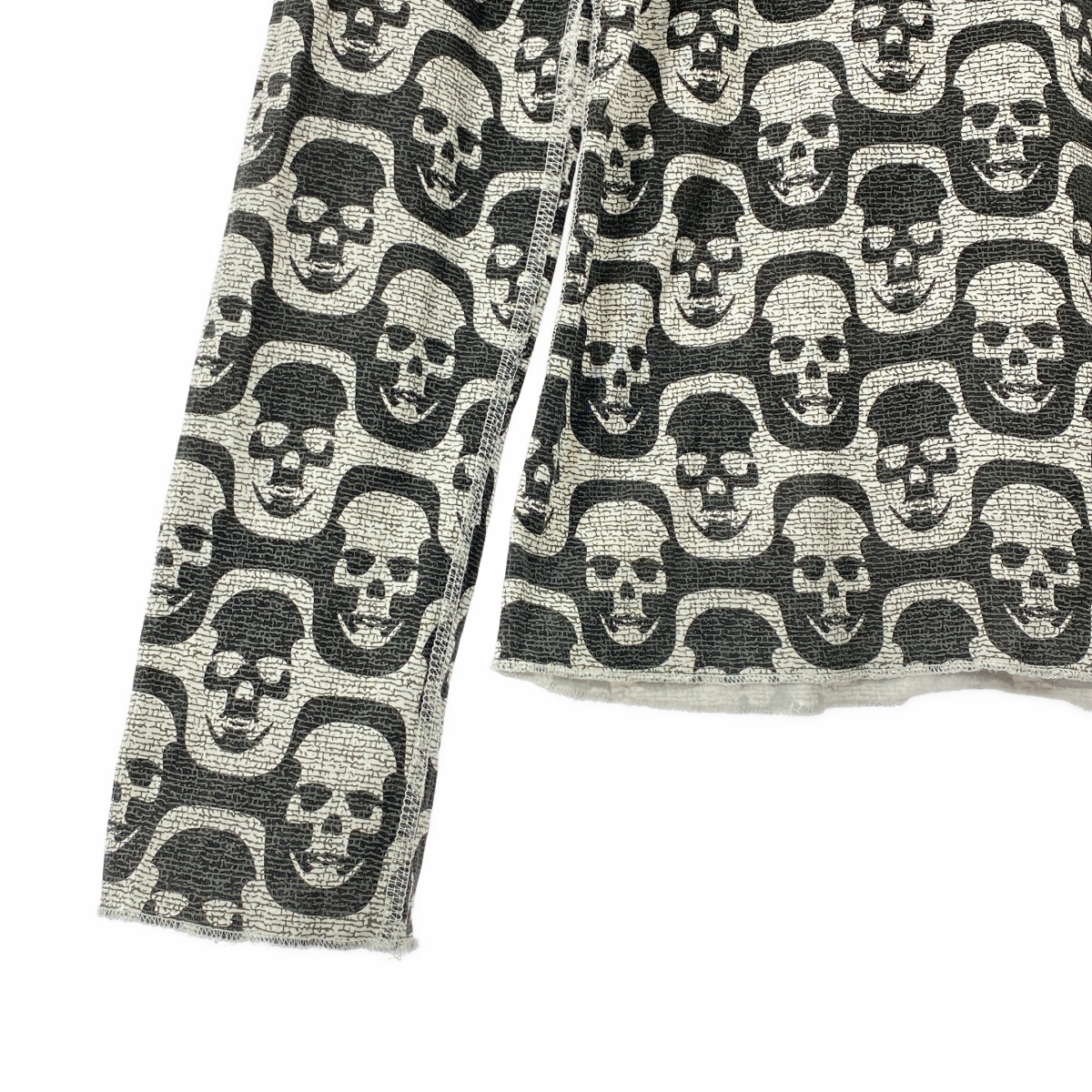 lucien pellat-finet / ルシアンペラフィネ コットンスカル 総柄 Tシャツ