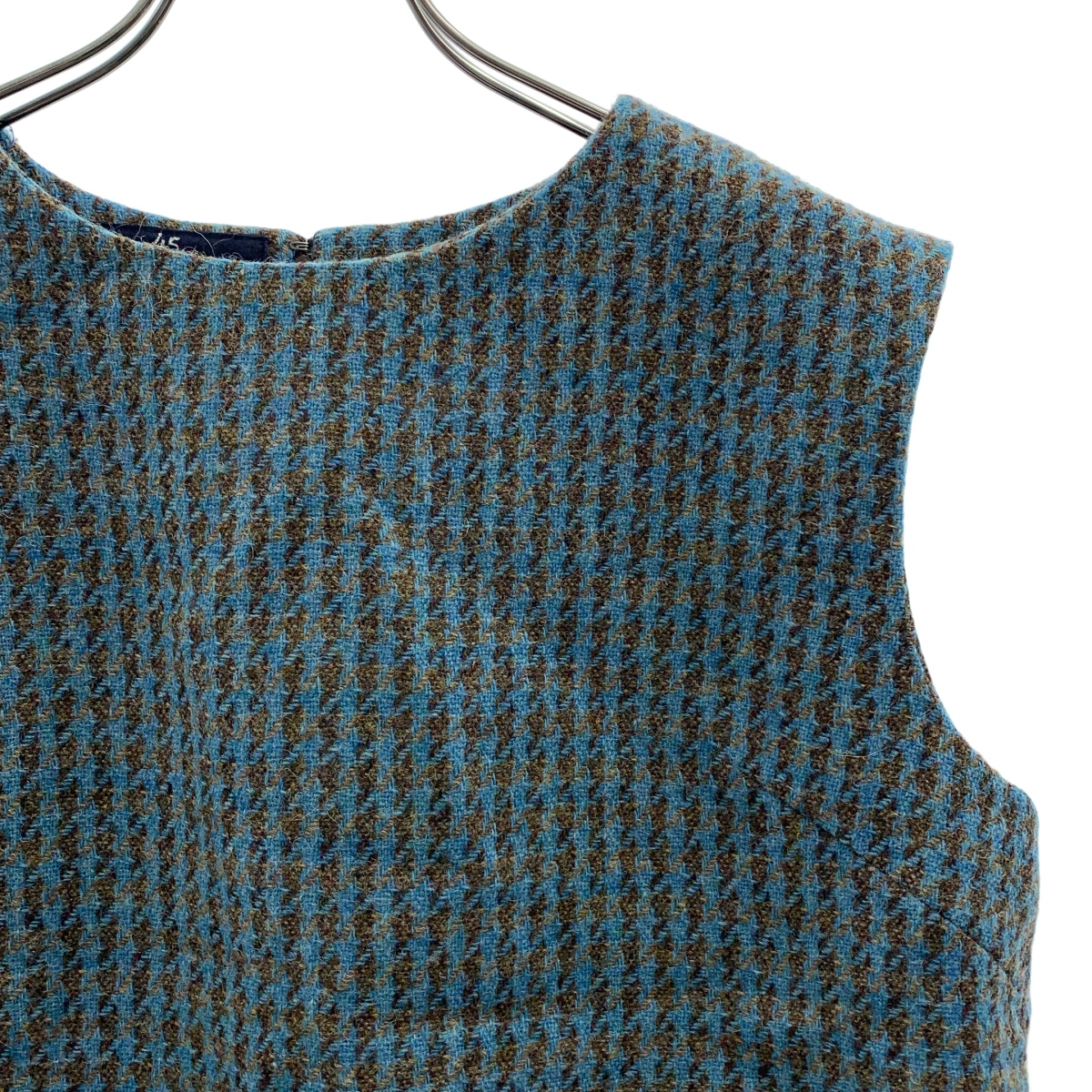 45r / フォーティファイブアール ウール 千鳥格子 ベスト