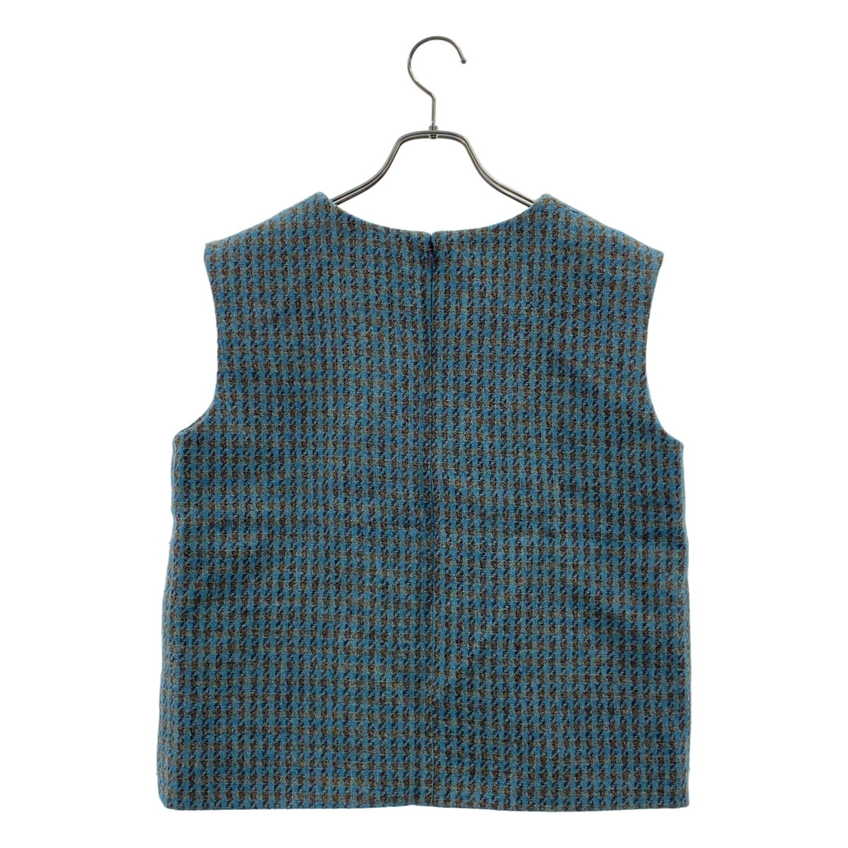 45r / フォーティファイブアール ウール 千鳥格子 ベスト