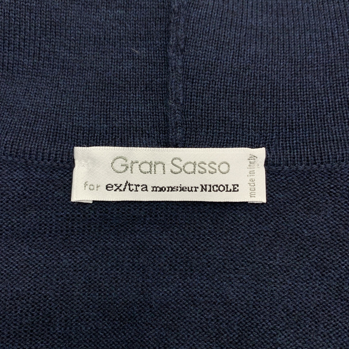 Gran Sasso / グランサッソ ウール ロングカーディガン