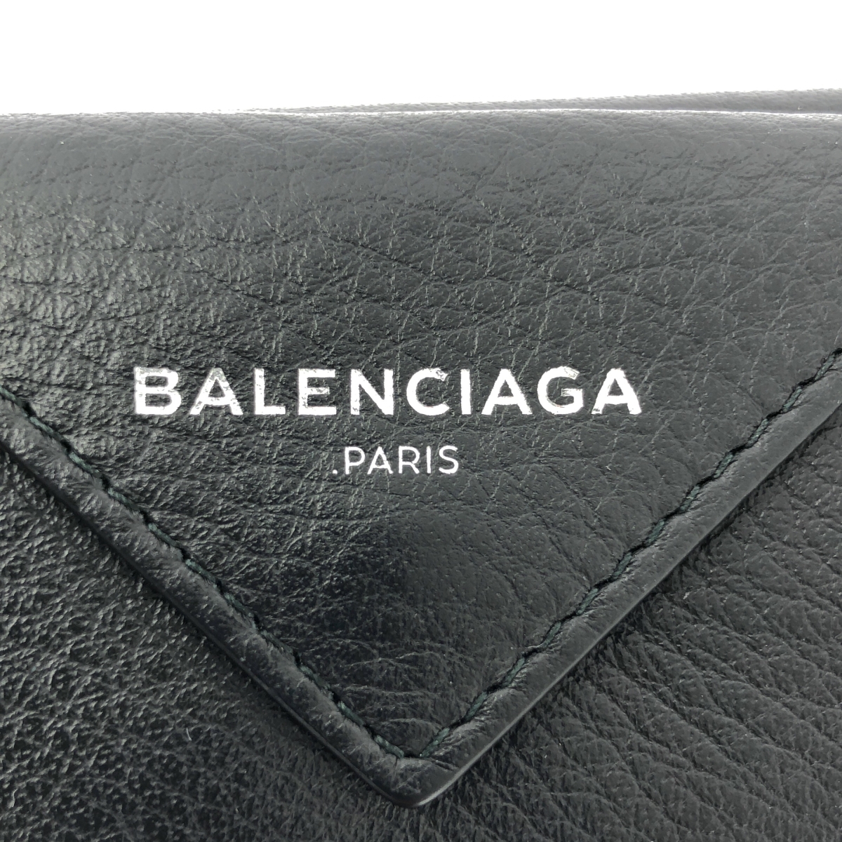BALENCIAGA / バレンシアガ レザー ペーパー ミニウォレット