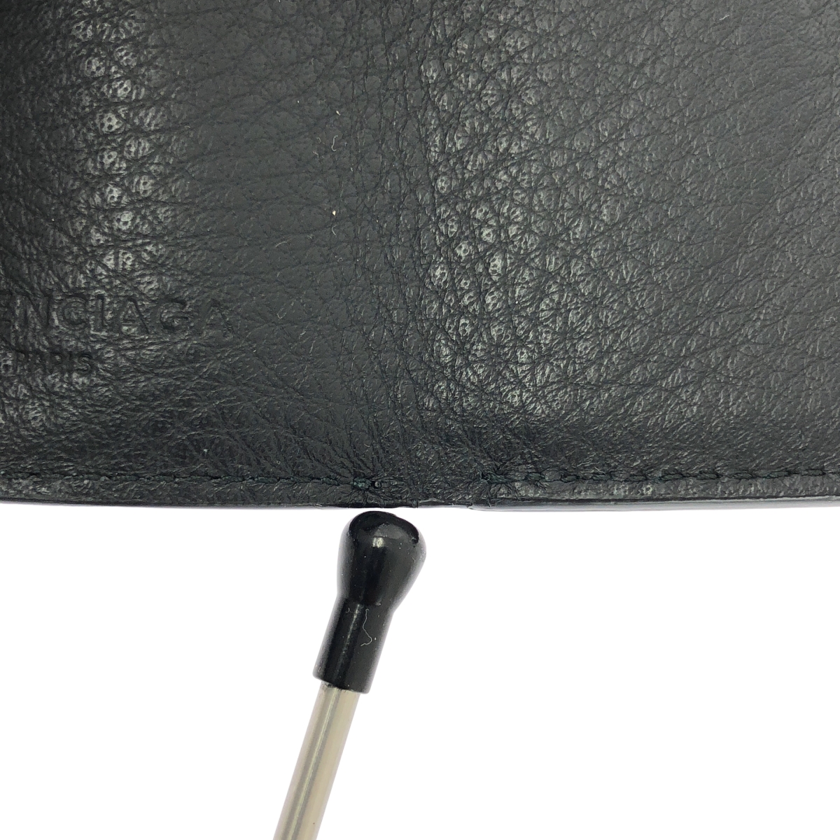 BALENCIAGA / バレンシアガ レザー ペーパー ミニウォレット