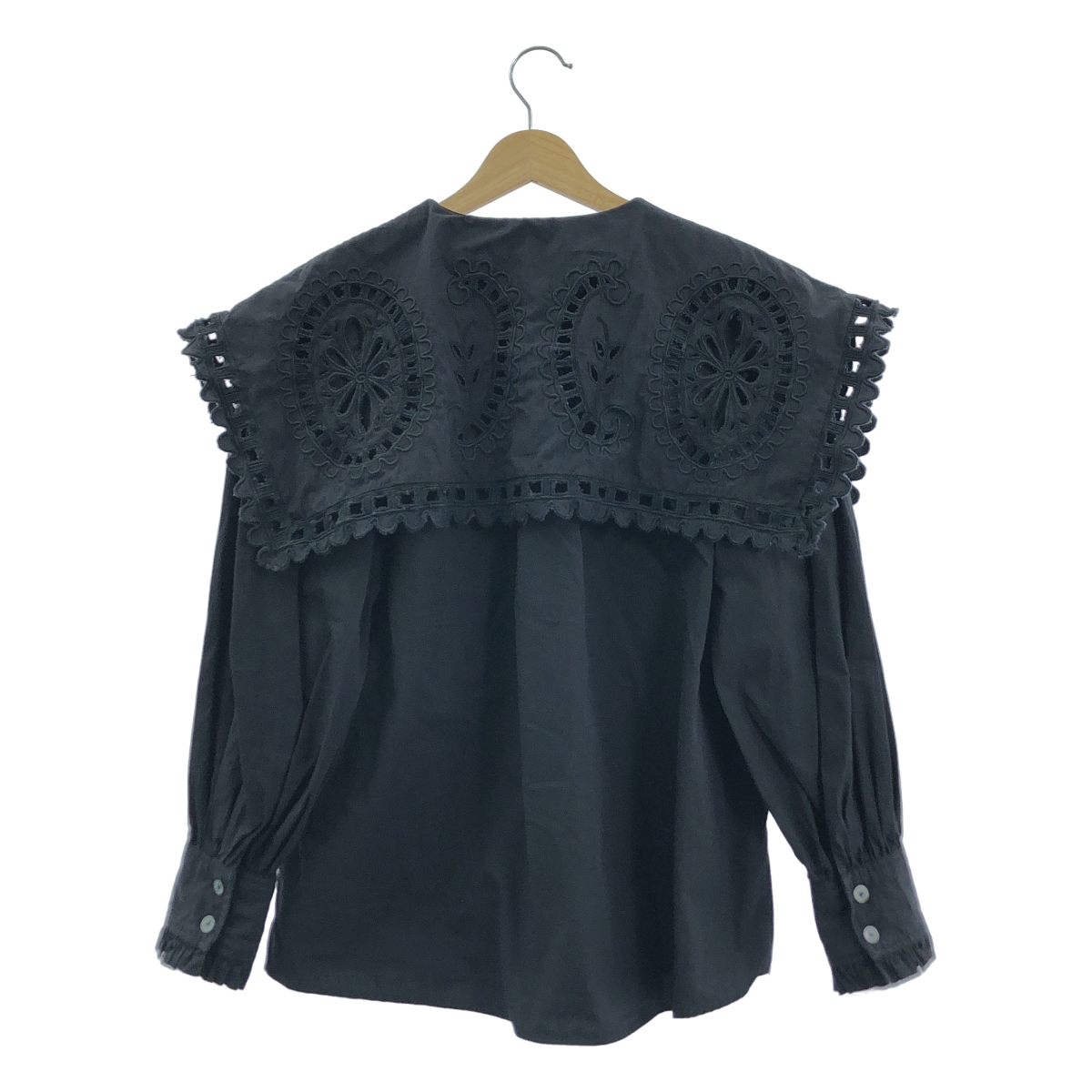 sea New York / シーニューヨーク カットワークレース カラー ブラウス シャツ