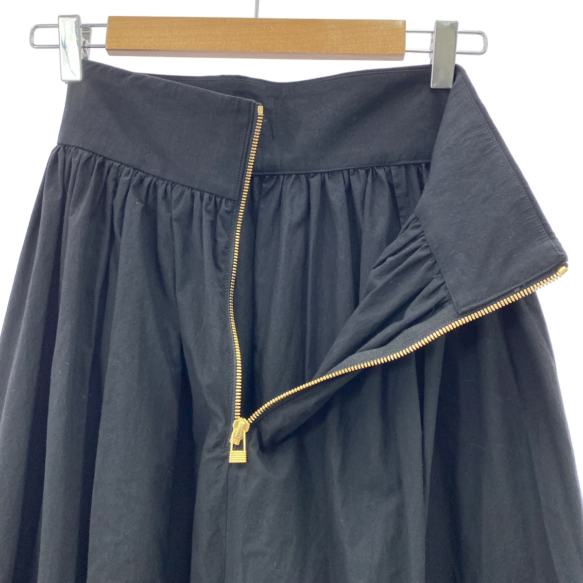 MEKKI / メッキ 【MEKKI / メッキ】 コットン ギャザー ロングスカート