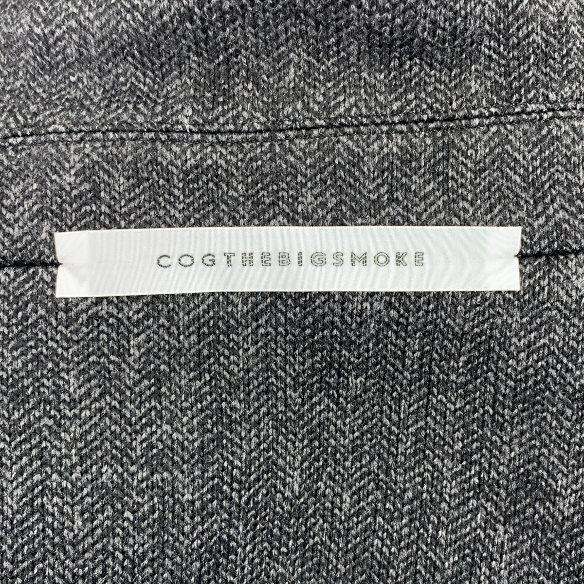 COGTHEBIGSMOKE / コグザビッグスモーク ELIZABETH PENTAGON COAT ウール ロングコート