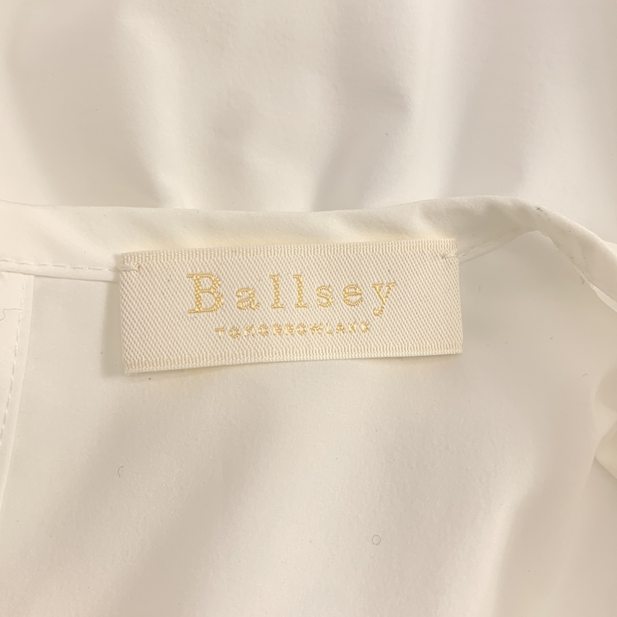 Tomorrowland BALLSEY / トゥモローランドボールジー ストレッチタフタ ティアードブラウス