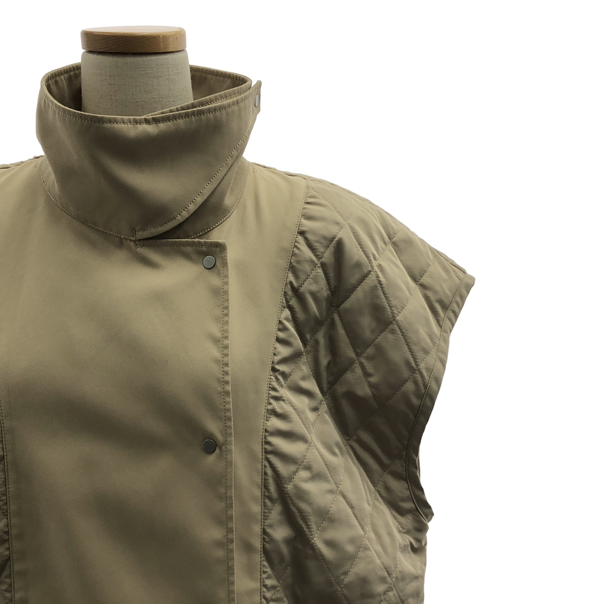 ETRE TOKYO / エトレトウキョウ ダブルカラー カットオフ ステンカラーコート