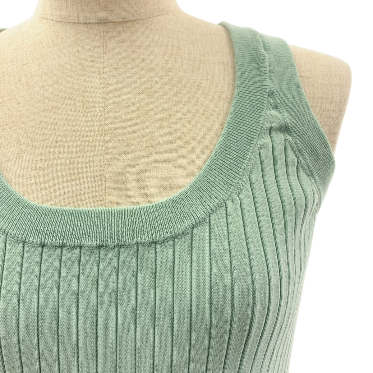 Drawer / ドゥロワー リブニット タンクトップ