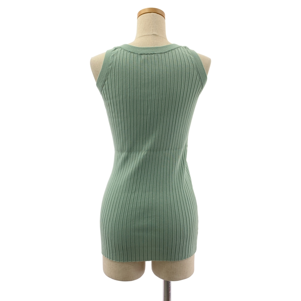 Drawer / ドゥロワー リブニット タンクトップ